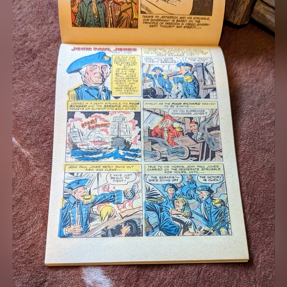 Vintage 1947 48 Famous Americans From JCPENNEY Comic Book - Picture 13 of 14